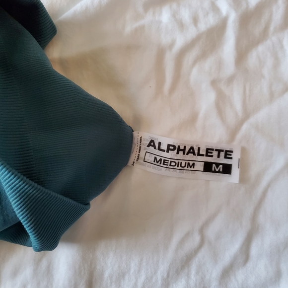 Alphalete Amplify 4.5" Seamless Shorts - Pier Blue - Picture 8 of 10